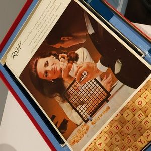 1966 RSVP 3 Dimensional Vertical Crossword Game. MCM 1960s Vintage Word Game